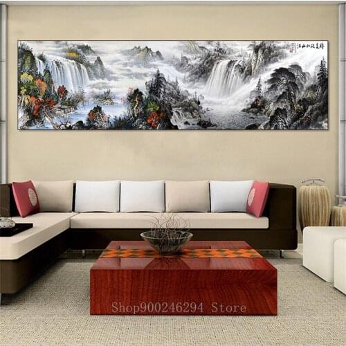 Full Square Round Drill 5D DIY Diamond Painting large size landscape painting 3D Embroidery Cross Stitch 5D Decor gift FF527