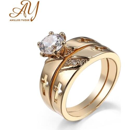 Anillos Yuzuk High Quality 925 Sterling Silver Wedding Engagement Ring CZ Finger Rings For Women Silver Fine Jewelry