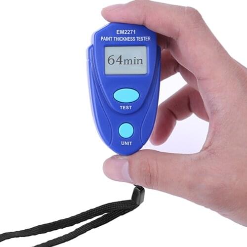 EM2271 0~2.0mm Digital Mini Coating Thickness Gauge Car Film Zinc Paint Thickness Meter Paint Thickness tester Thickness Gauge