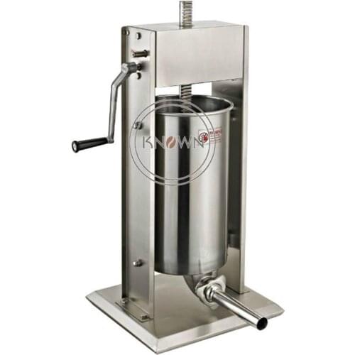 Home use 3L/5L/7L/10L/15L manual sausage filler machine/sausage stuffer for sale
