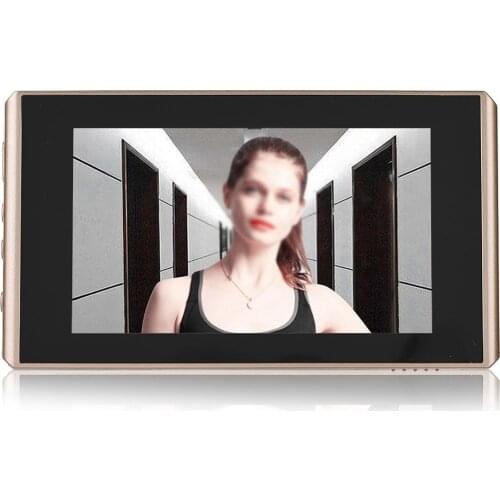 4.3inch Screen Digital Door Viewer & Doorbell 2 Million Pixels Night Vision PIR Motion Detection Doorbell Deurbel Met Camera