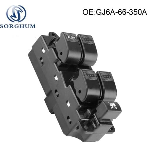 Electric Power Window Master Lifter Switch GJ6A-66-350A For Mazda 6 03-12