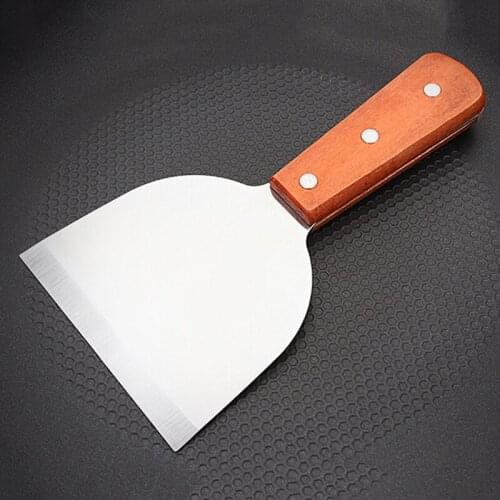 Stainless Steel Metal Spatula Stainless Steel Pizza Peel Cake Pancake Pie Paddle Pizza Serving Spatula