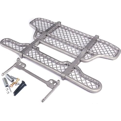 Metal Front Bumper Crash Barrier for Tamiya Volvo FH16 1/14 Truck Tractor RC Car Upgraded Parts