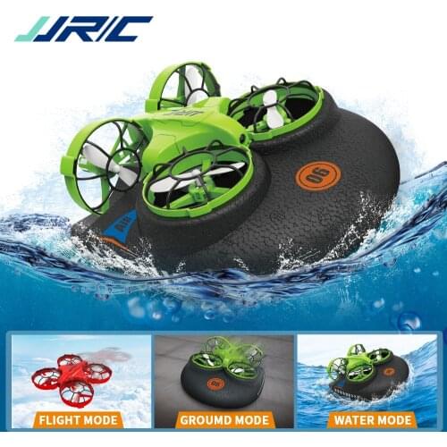 3in1 Mini RC Drone JJRC H94 2.4G 6-Axis Sea land Air flight Headless Mode Separable Drone Boat for Kids Toy VS H36F E010 E016F