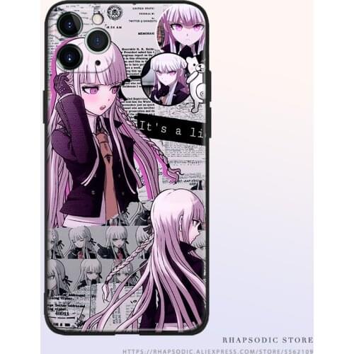 Kyoko Kirigiri Anime Soft Silicone TPU Phone Case Cover Shell For iPhone SE 6 6s 7 8 Plus X XR XS 11 12 Mini Pro Max