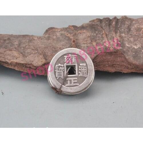 Real products China Qing Dynasty, five emperors copper coins, 5pc, antiques Collectibles,2