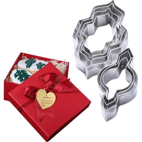 New Pattern Stainless Steel Frame Fondant Cookie Cuttter Cake Mold Fondant Mold Fondant Cake Decorating Tools Sugar K724