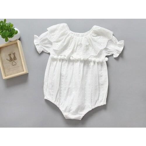 Newborn Clothing Baby Girl Cute Bodysuits Lace Bodysuit Jumpsuit Outfits Body Bebe Jumpsuit Baby Clothing