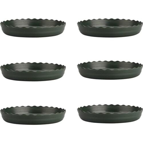 Flower Pot Tray Round Water Easy To Clean And Wash Kit Base Drain Spring Troughs Garden Drip Dish Indoor Plate Plastic Saucer