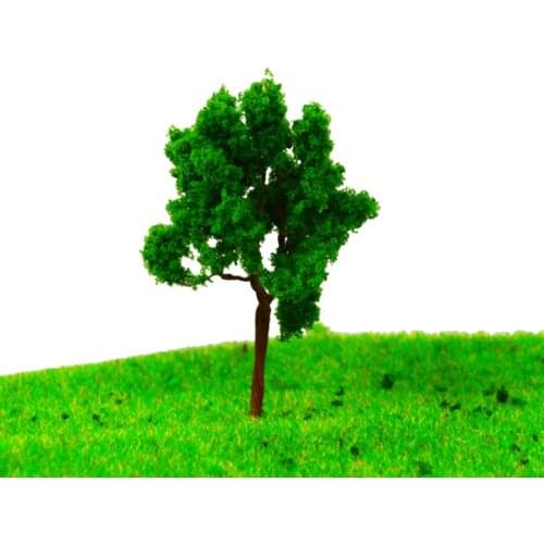 Architectural Model Making Building Material TREES 45MM Architectural Model Tree,Scale Train Layout Set Model Trees