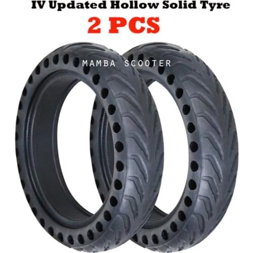 Scooter Tire for Xiaomi Mijia M365 Scooter Skateboard Tyre Solid Hole Tires Shock Absorber Non-Pneumatic Tyre Damping Tyre Wheel