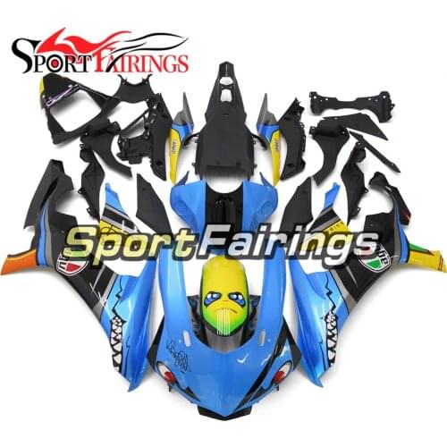 Blue Yellow New Fairings for Yamaha YZF1000 R1 2015 2016 15 16 Motorcycle Body Kit ABS Plastic Injection Cowling Bodywork Panels