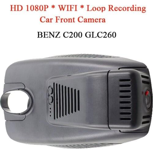 WIFI Waterproof HD 1080P Car DVR Camera Night Vision Front Camera For BENZ C200 Car DVD Monitor Recorder GPS Loop Recording