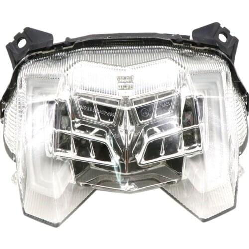 Motorcycles Tail Light Rear Brake Stop LED Lamp Integrated Turn Signal 12V Plastic Fit for Yamaha MT09 FZ09 2017 2018 2019 2020