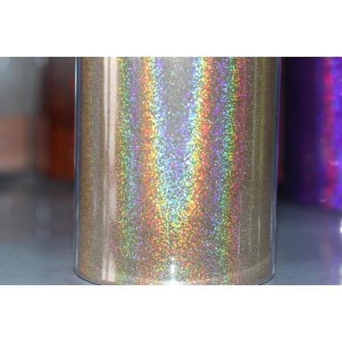 0.1mm (1/256 .004) Champagne Gold Ultra-thin Glitter Nail Sequins Powder Laser Irregular Paillette Holographic Manicure Nail