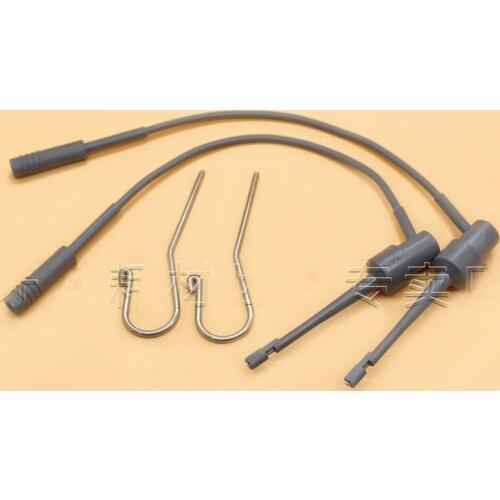 1set/2 clips Morita Endodontic treatment measuring file clip apex locator accessories probe cord file holders hooks lip clips