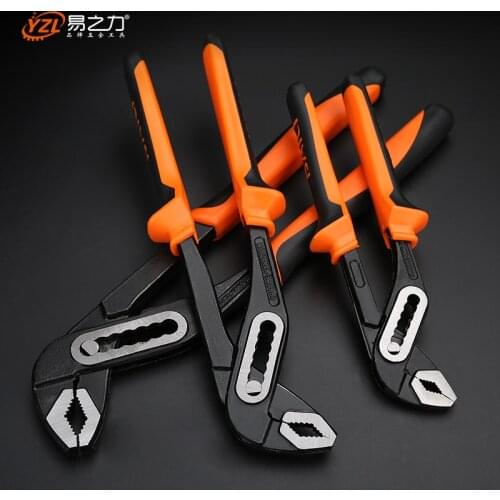 8"/10"/12" Heavy Duty Quick Pipe Wrenches Large Opening Universal Adjustable Water Pipe Clamp Pliers Hand Tools for Plumber