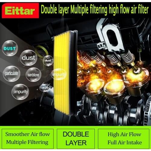 High flow air filter fit VOLKSWAGEN GOLF V 2.0L L4 DSL 2008-2009