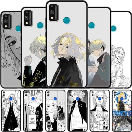 Anime Tokyo Revengers Phone Case for Honor 10 Lite 20 20e 20s 30 Pro 30i Silicon Coque for Play 9A 9X Pro 9C 9S 8X 8S 2020 Cover