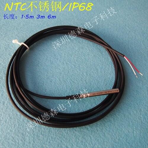 NTC030WH01 CAREL Temperature Sensor NTC Stainless Steel Probe IP68 NTC030WP00 WH01 3M switch