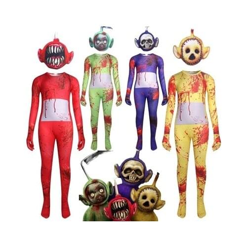 2021 Horror Teletubbies Halloween costumes for boys and girls Ghost Animal Teletubbies childrens costumes for children