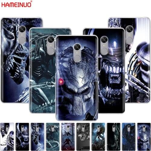 HAMEINUO Alien vs Predator Cool Cover phone Case for Xiaomi redmi 5 4 1 1s 2 3 3s pro PLUS redmi note 4 4X 4A 5A