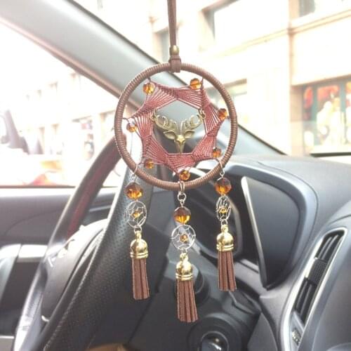 Car Interior Dcoration Dream cCtcher Auto Pendant Auto Rearview Mirror Pendant Car Interior Decoration Car Accessories