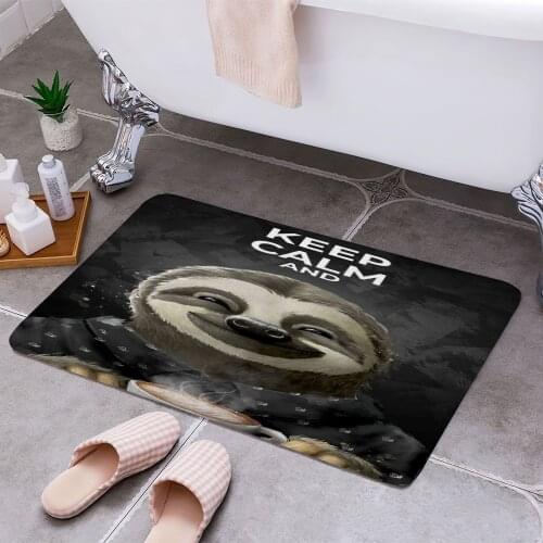 Keep Calm and Drink Coffee 3D Print Doormats Rectangle Non-Slip DoorMat Bedroom Kitchen Entrance Print Door rugs Dropshipping
