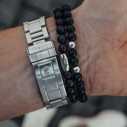 Handmade Beaded Bracelet Set Men Pulseras Pulseira Masculina Beads Jewellery Bracelets For Pulsera Hombre Armband Para Hombre