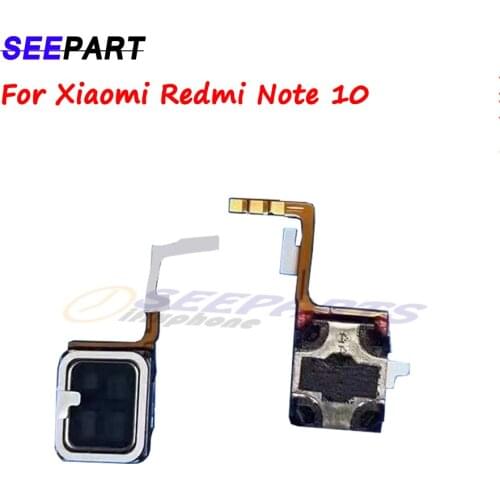 For Xiaomi Redmi Note 10 Earpiece Ear Speaker Sound Receiver Ear piece Flex Cable For Redmi Note 10 Ear Speaker