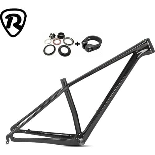 OEM matte Black 27.5 29er mtb Carbon Frame 135QR full Carbon Fiber Mountain bike Frames