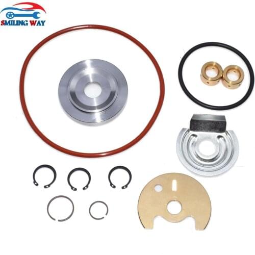 SMILING WAY# Turbo Charger Repair Rebuild Kit TD05 TD06 TD06H TD06SL2 14G 16G 18G 20G For Mitsubishi Nissan Hyundai 12pcs