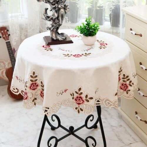 Rzcortinas Lace Tablecloths On The Table