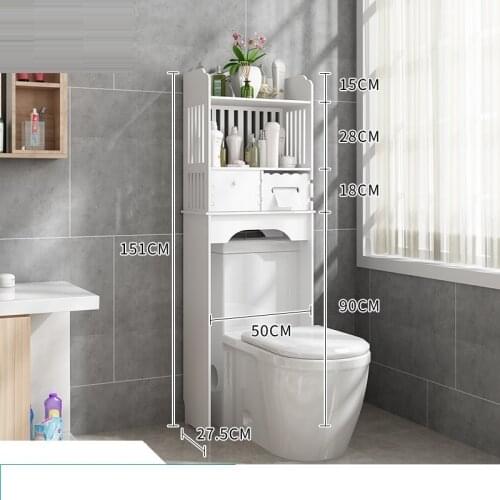 Casa Washroom Toilet Home Toilette Rangement Armario Banheiro Furniture Meuble Salle De Bain Mobile Bagno Bathroom Cabinet Shelf