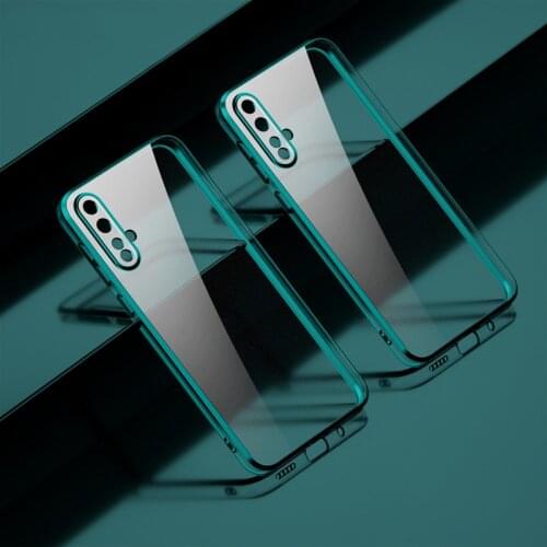 New Camera Protective Plating Silicone Case for Huawei Nova 5 I 5i Pro 5Z 5T Nova5Pro Z T 5iPro Soft Clear Ultrathin Cover Funda