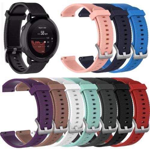 Silicone Wrist Band Watchband Bracelet Strap for SUUNTO 3 Fitness Smart Watch Band Replacement Wristband Bracelet Belt Strap