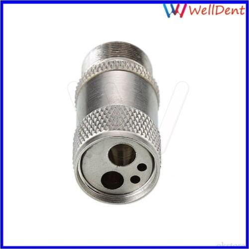 Dental 2 to 4 Hole High Speed Handpiece Tubing Adapter Changer Connector