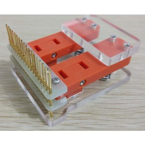 LCD Screen Tester PCB Clamp Jig Fixture Probe 2.54 (Wireless) Download Program Programming Burn