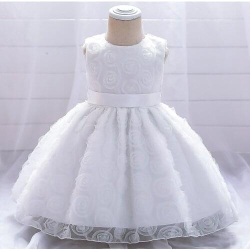 High quality Wedding Tulle princess dress for girl elegant birthday party dress girl dress for First communion