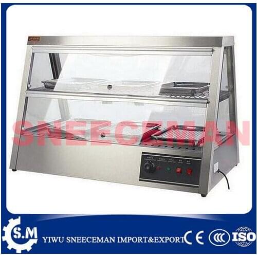 1.2m food warmer displayer cheaper warming showcase for sale
