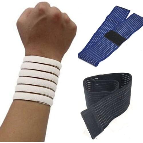 1PCS Sports Wrist Brace Bodybuilding Wrap Support Crossfit Gym Strap Elastic Bandage Wrist protector