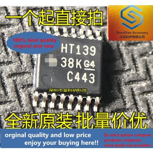 10pcs only orginal new SN74HCT139PWR printing silk HT139 logic chip patch TSSOP16 feet
