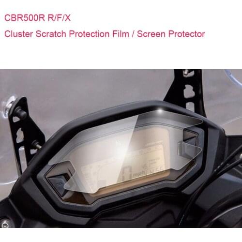 2018 for Honda CRF250L CRF250 CBR500R CB500F CB500X 2017 2018 Cluster Scratch Protection Film Screen Protector Brand New