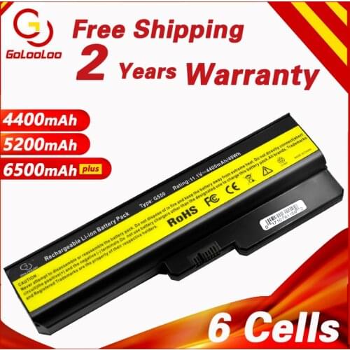 Golooloo Laptop battery For Lenovo 3000 G430 G450 G530 G550 N500 Z360 B460 B550 V460 V450 G455 G555 Y l08s6y02