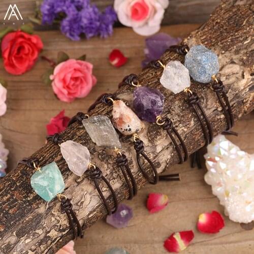 AMAZETSH Leather Bracelets