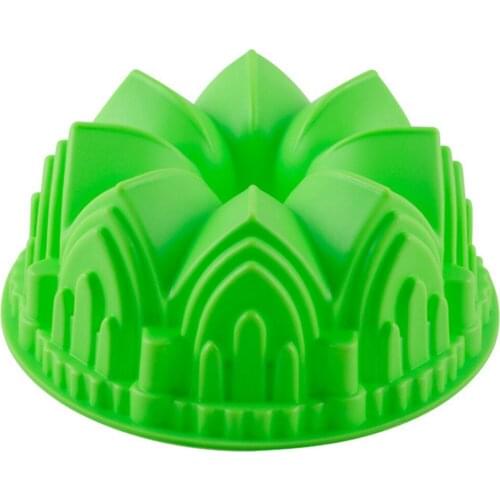 Household Silicone Giant Cupcake Mold Big Crown Cupcake Silicone Mould Heat Resistant Kitchen Bake Tools Baking Maker