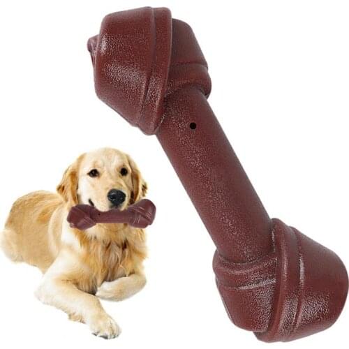 1 Piece Pet Dog Chew Toys Funny Rubber Puppy Bite Resistant Teeth Cleaning Toy Dogs Training Squeaky Toys Pet Dog Toy Supplies