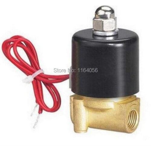 1piece 110VAC 1/4" Electric Solenoid Valve Water Air N/C NC Normal Close