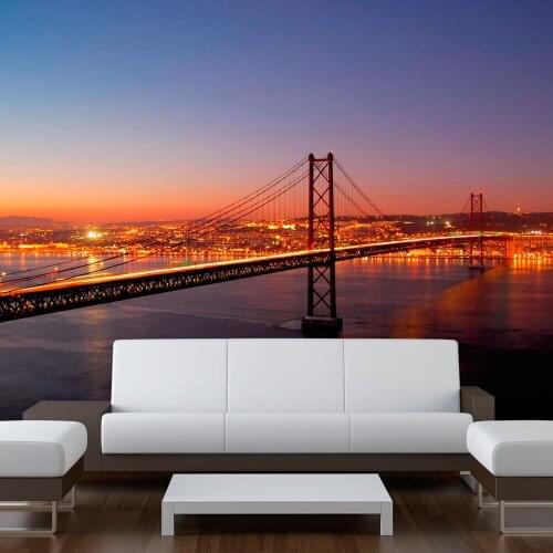 Wall mural-Bay Bridge - San Francisco - 350x270 cm